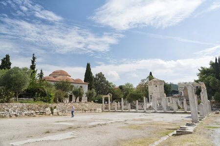 Roman Agora, Athens, Greeceの写真素材