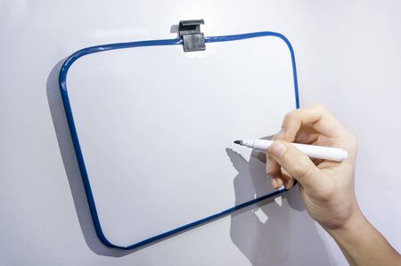 Taking Notes On Note Plateの写真素材