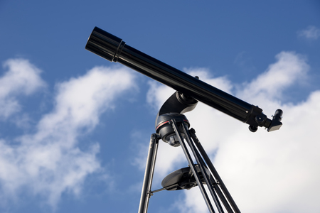 Telescope On A Tripodのeditorial素材