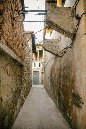 Narrow And Old Street From Antakya, Hatay, Turkey (2013)の写真素材