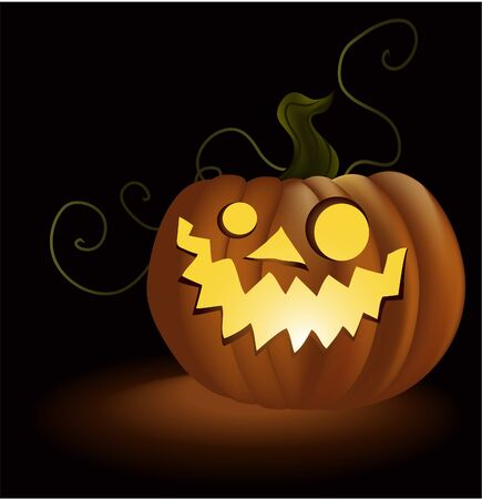 Halloween pumpkinのイラスト素材