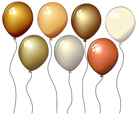 Balloons のイラスト素材