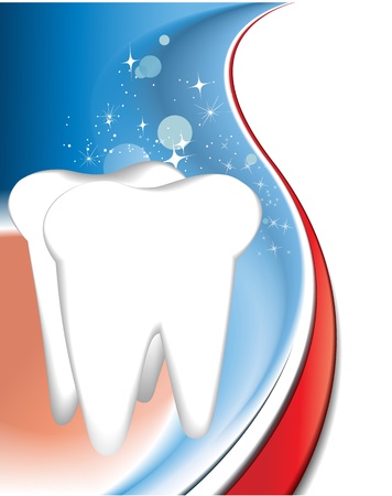 Tooth background のイラスト素材