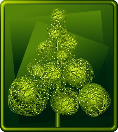 Christmas treeのイラスト素材
