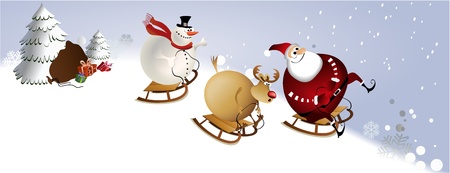 Big Christmas funのイラスト素材
