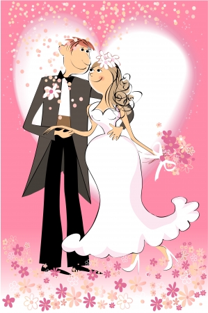 Wedding day のイラスト素材