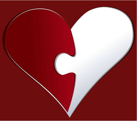 Paper heartのイラスト素材