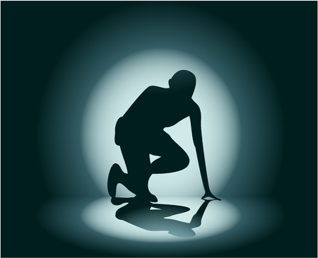 Runnerのイラスト素材