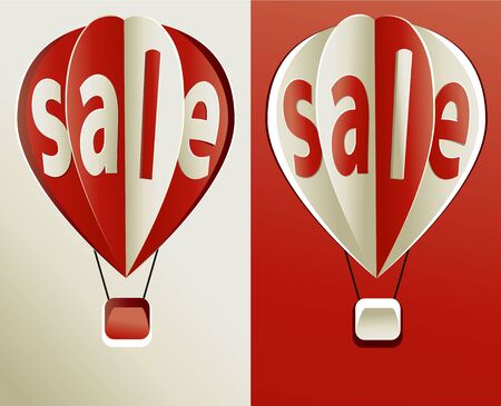 Sale Balloonsのイラスト素材