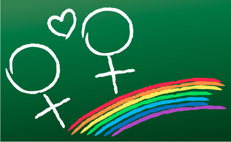 Love is love Valentinesのイラスト素材