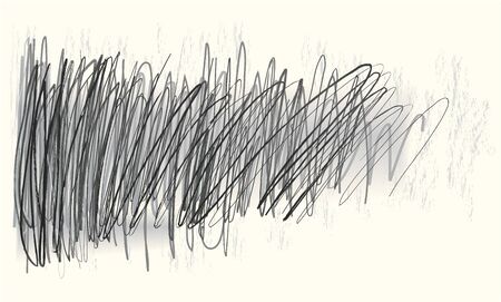 Abstract   with charcoal linesのイラスト素材