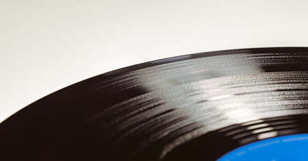 Vintage Vinyl Record Detailの写真素材