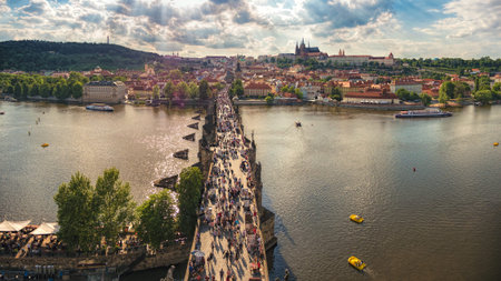 Charles Bridge Capital City of the Czech Republic