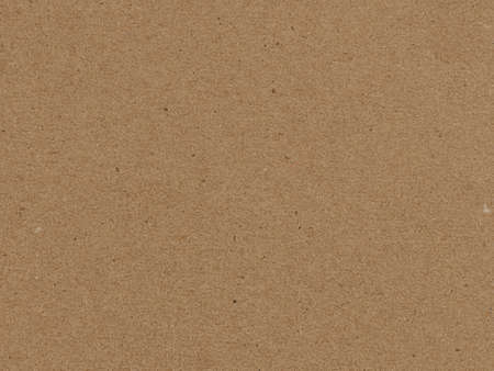 Blank, Brown Cardboard with Visible Texture of the Paperの写真素材