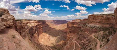 Breathtaking Landscape Near Green River Overlook, Canyonlands National Parkの写真素材