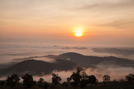 Beautiful sunriseの写真素材