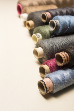 Tailor, tailoring, clothes designer work concept. High resolution image.の写真素材