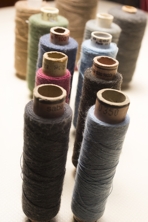 Tailor, tailoring, clothes designer work concept. High resolution image.の写真素材