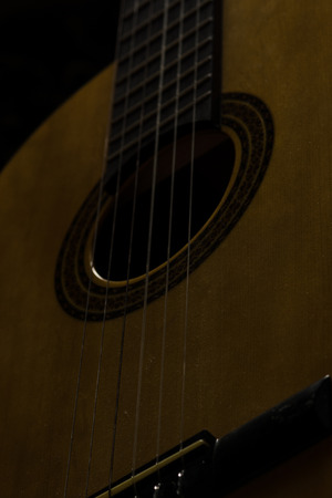 Guitar close up photograph. High resolution image.の写真素材