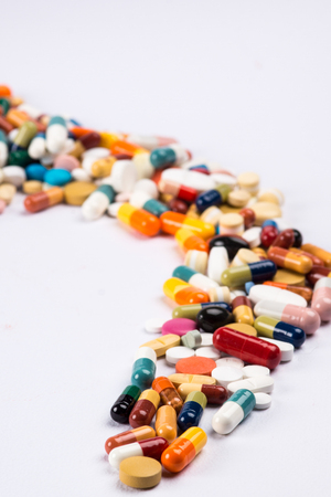 Pills and medication. High resolution image.の写真素材