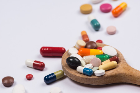 Pills and medication. High resolution image.の写真素材