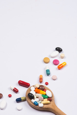 Pills and medication. High resolution image.の写真素材