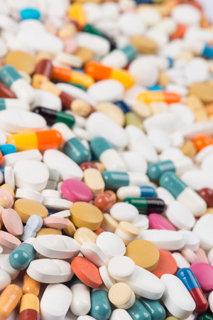 Pills and medication. High resolution image.の写真素材