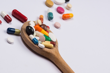 Pills and medication. High resolution image.の写真素材