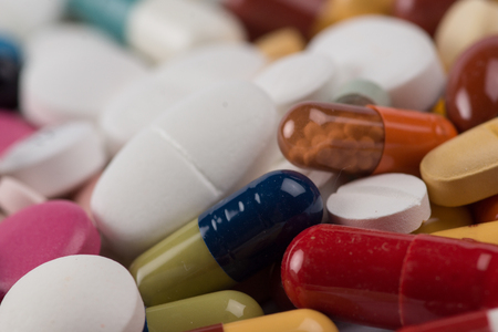 Pills and medication. High resolution image.の写真素材