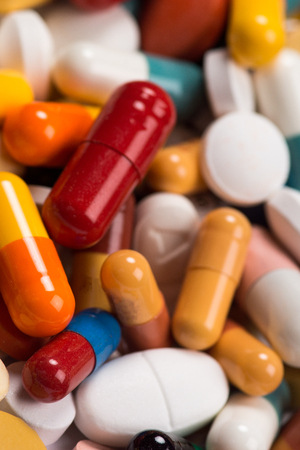 Pills and medication. High resolution image.の写真素材