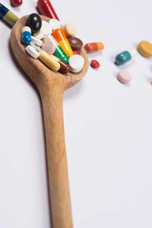 Pills and medication. High resolution image.の写真素材