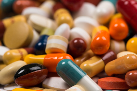 Pills and medication. High resolution image.の写真素材