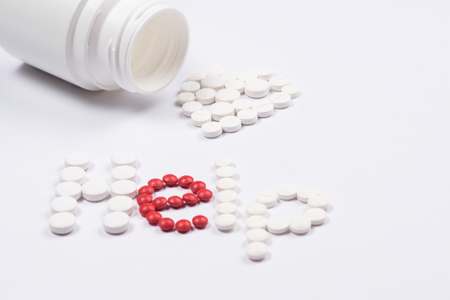 Pills and medication. High resolution image.の写真素材