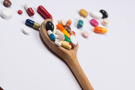 Pills and medication. High resolution image.の写真素材