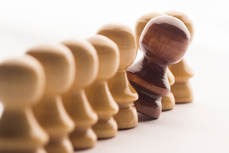 Chess pieces concept. High resolution image.の写真素材