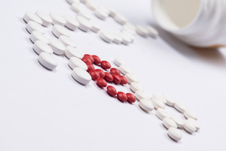 Pills and medication. High resolution image.の写真素材