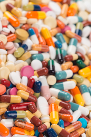 Pills and medication. High resolution image.の写真素材