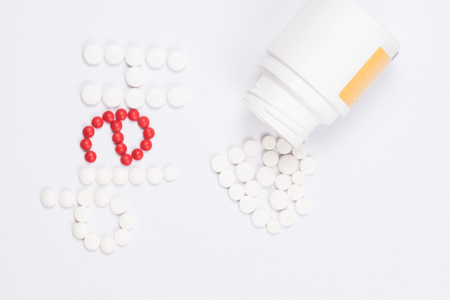 Pills and medication. High resolution image.の写真素材