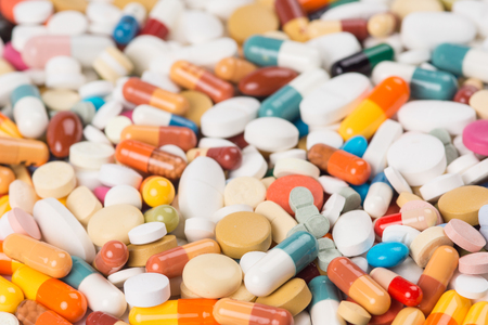 Pills and medication. High resolution image.の写真素材