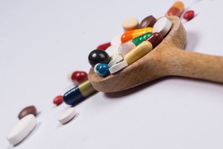Pills and medication. High resolution image.の写真素材