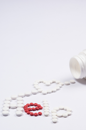 Pills and medication. High resolution image.の写真素材