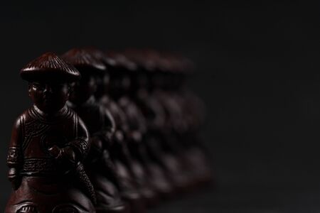 Asian chess pieces. High Resolution image concept.の写真素材