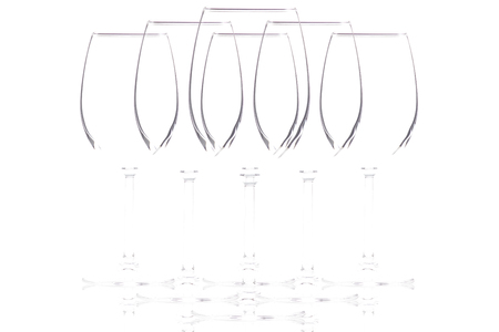 Wine glass concept. High resolution image.の写真素材