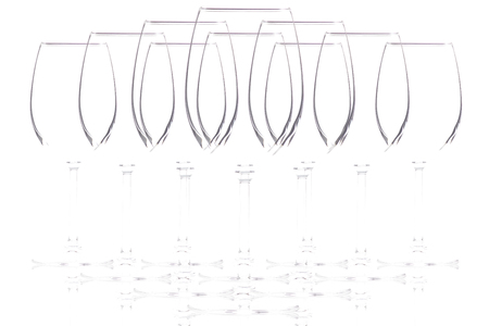 Wine glass concept. High resolution image.の写真素材