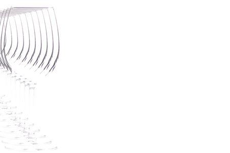 Wine glass concept. High resolution image.の写真素材