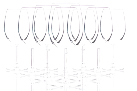 Wine glass concept. High resolution image.の写真素材