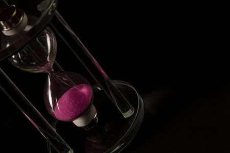 Hourglass concept. High resolution image.