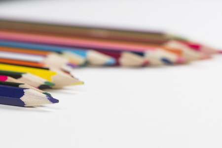 Multiple penicils. High resolution image.の写真素材