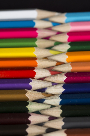Multiple penicils. High resolution image.の写真素材