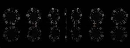 Poker chips. High resolution image for gambling industry.の写真素材